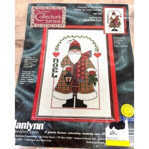 Janlynn Noel Santa Counted Cross Stitch Kit Christmas Holiday Pattern #41-100